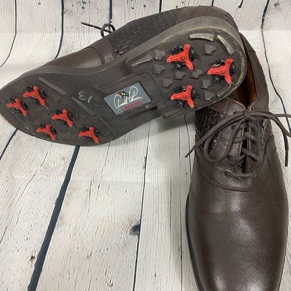 Arnold Palmer Legend  Leather Golf Shoes Size 11 - Picture 6 of 11